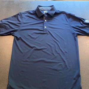 FJ Athletic fit polo navy